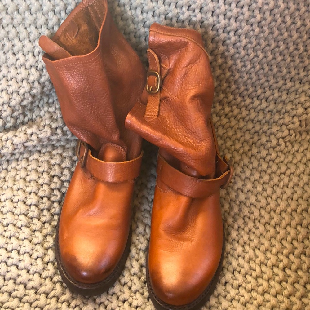 Frye Boots with Buckle